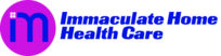 immaculate home health care llc logo jpg